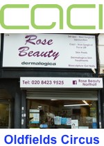 Beauty salon offering CACI, 3D Lipo