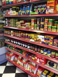 Grocery tins, packets, quality food